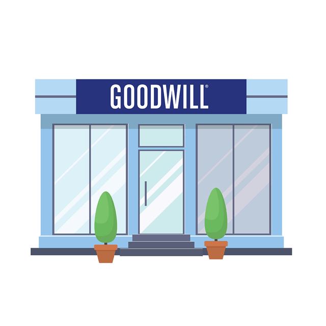 front facade of retail store