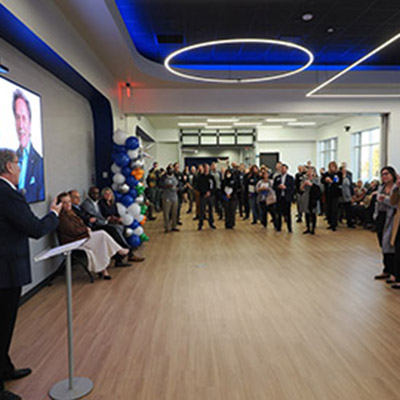 Presentation at Grand Opening